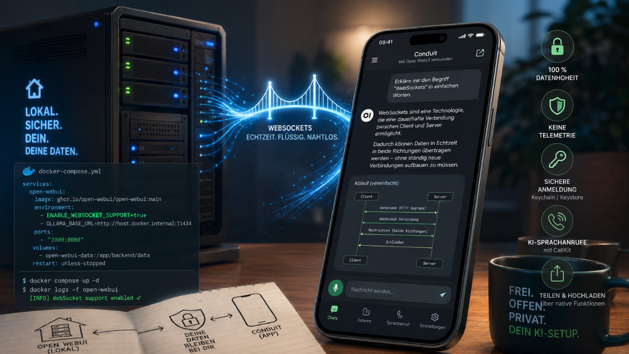 Conduit: Open WebUI nativ auf dem Smartphone