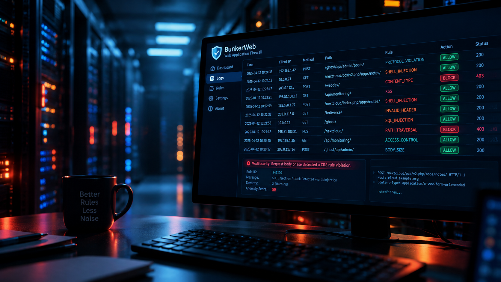 Mehr Schutz, weniger Fehlalarme: Mein Weg mit BunkerWeb