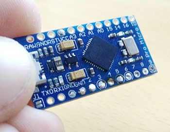 An Arduino Micro Pro