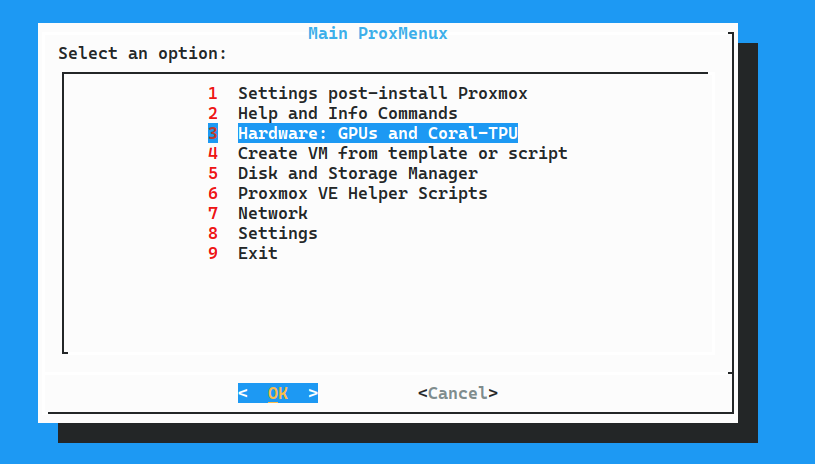 ProxMenux: Proxmox-Verwaltung leicht gemacht