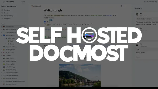 Docmost selbst hosten: Eine sichere Alternative zu Confluence und Notion