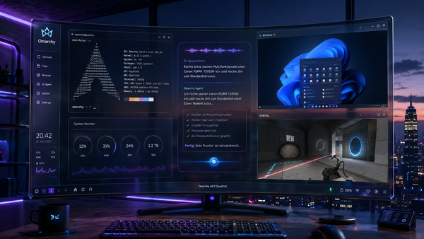 Viel besser als Windows: Arch Linux konfiguriert sich komplett selbst
