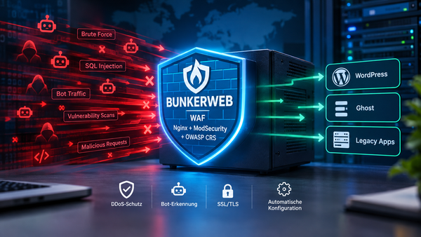 BunkerWeb: Mehr Sicherheit für Web-Dienste
